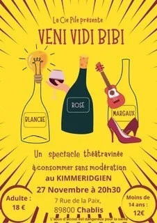 Veni,Vidi,Bibi – Chablis (Le Kimméridgien) (affiche de l’événement)