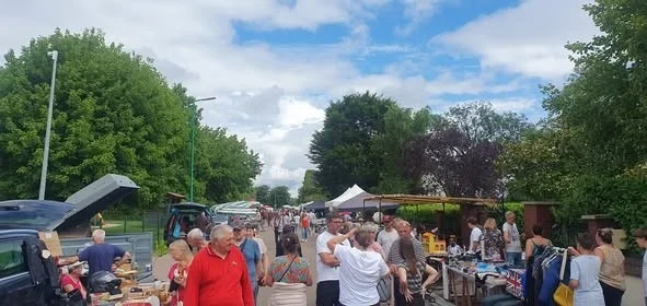 Vide grenier de Jaulges – Jaulges (rues du villages) (affiche de l’événement)