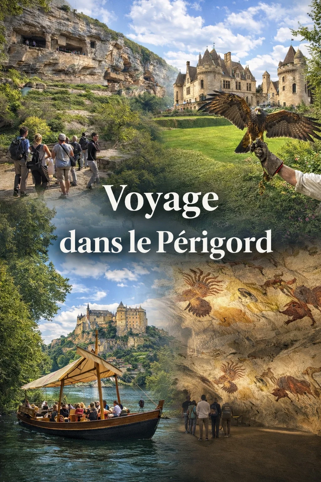 Voyage dans le Périgord avec le club Vivre Ensemble – De Perrigny au Périgord (Départ de Perrigny) (affiche de l’événement)