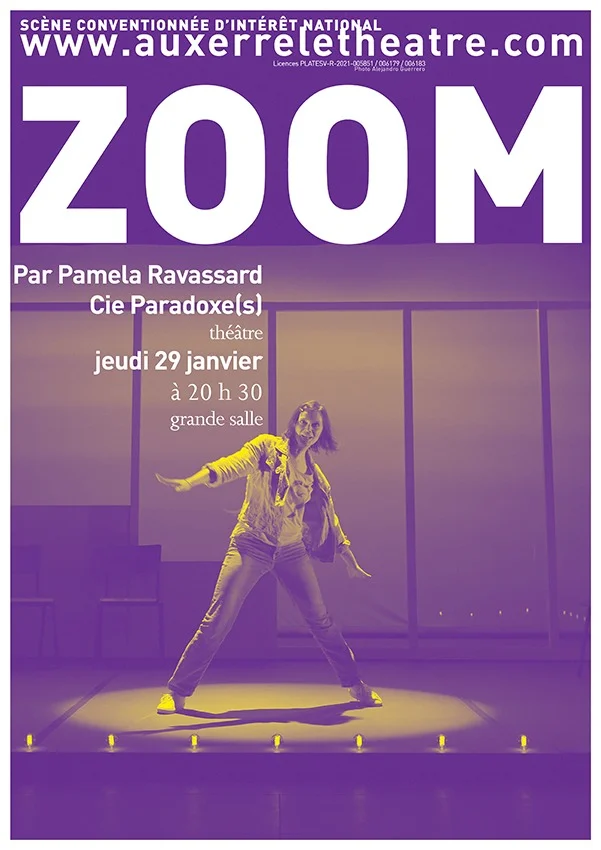 ZOOM – Auxerre (Théâtre d'Auxerre) (affiche de l’événement)