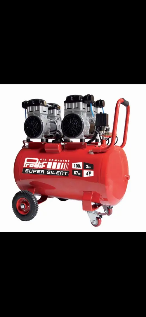 Compresseur d’air neuf sous emballage — visuel