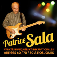 Patrice Sala - Musique (Guitariste et chanteur / Variétés françaises et internationales des années 60 à nos jours / guitare et chansons)