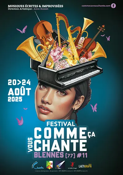 Festival Comme ca vous chante Blennes 20 au 24 aout 2025.webp