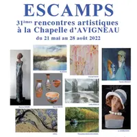 Rencontres Artistiques à Escamps - Expositions d'art à la Chapelle d'Avigneau