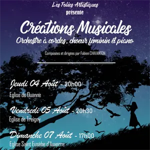 Les Folies Artistiques - Festival de musique classique / créations / post-romantisme