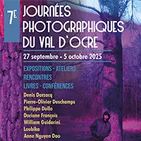 Les journées photographiques du Val d'Ocre - Expositions photo, projections photo-conférences, ateliers, rencontres avec les photographes et des artistes invités, livres, revues