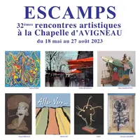 Rencontres Artistiques  Escamps - Expositions d'art  la Chapelle d'Avigneau