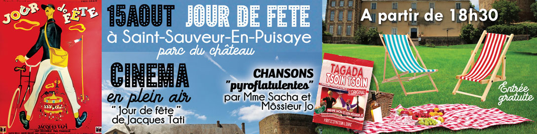 Jour de fête à Saint-Sauveur-en-Puisaye