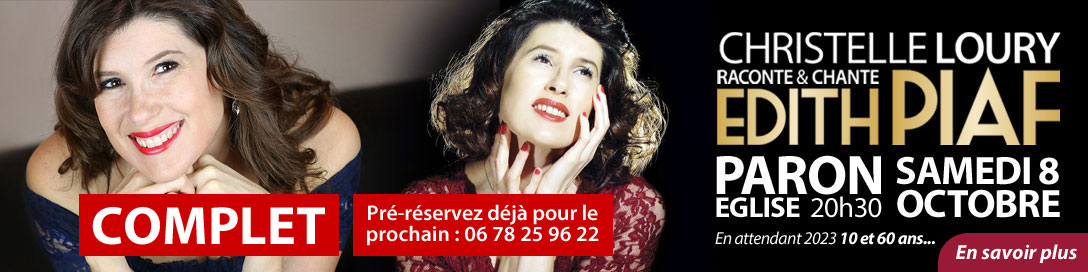 Christelle Loury Piaf Paron 2022